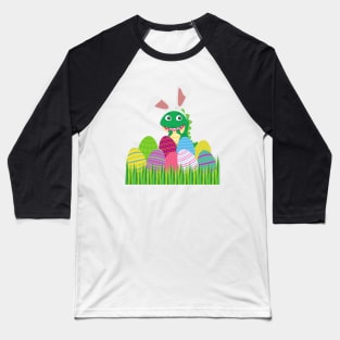 Baby Dino in Easter eggs Baseball T-Shirt